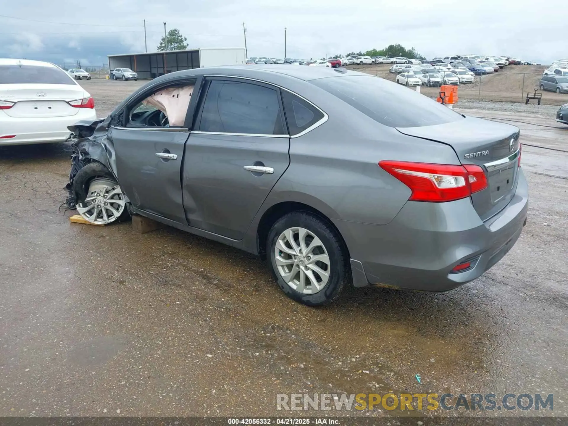 3 Photograph of a damaged car 3N1AB7AP7KY364754 NISSAN SENTRA 2019