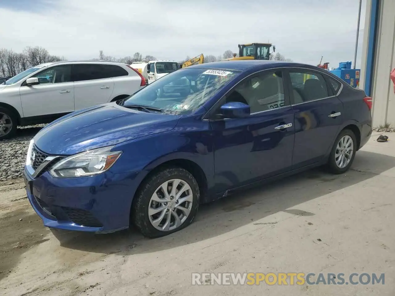 1 Photograph of a damaged car 3N1AB7AP7KY365886 NISSAN SENTRA 2019