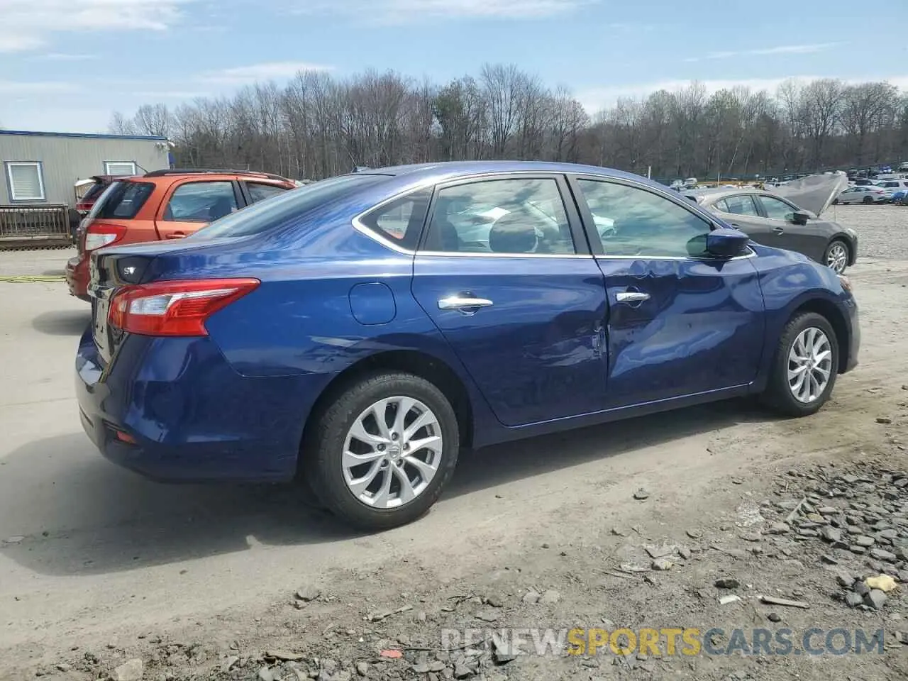 3 Photograph of a damaged car 3N1AB7AP7KY365886 NISSAN SENTRA 2019