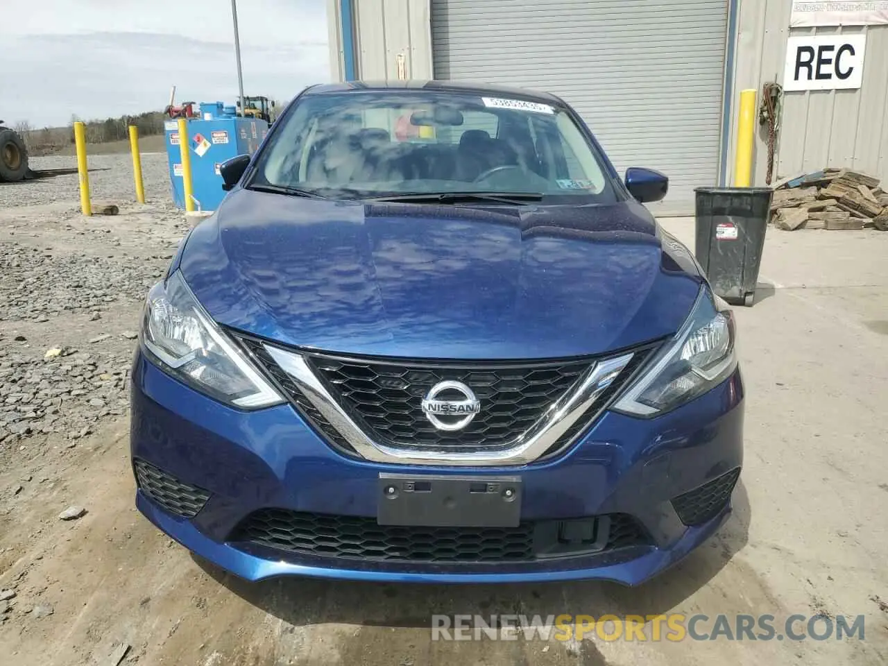 5 Photograph of a damaged car 3N1AB7AP7KY365886 NISSAN SENTRA 2019