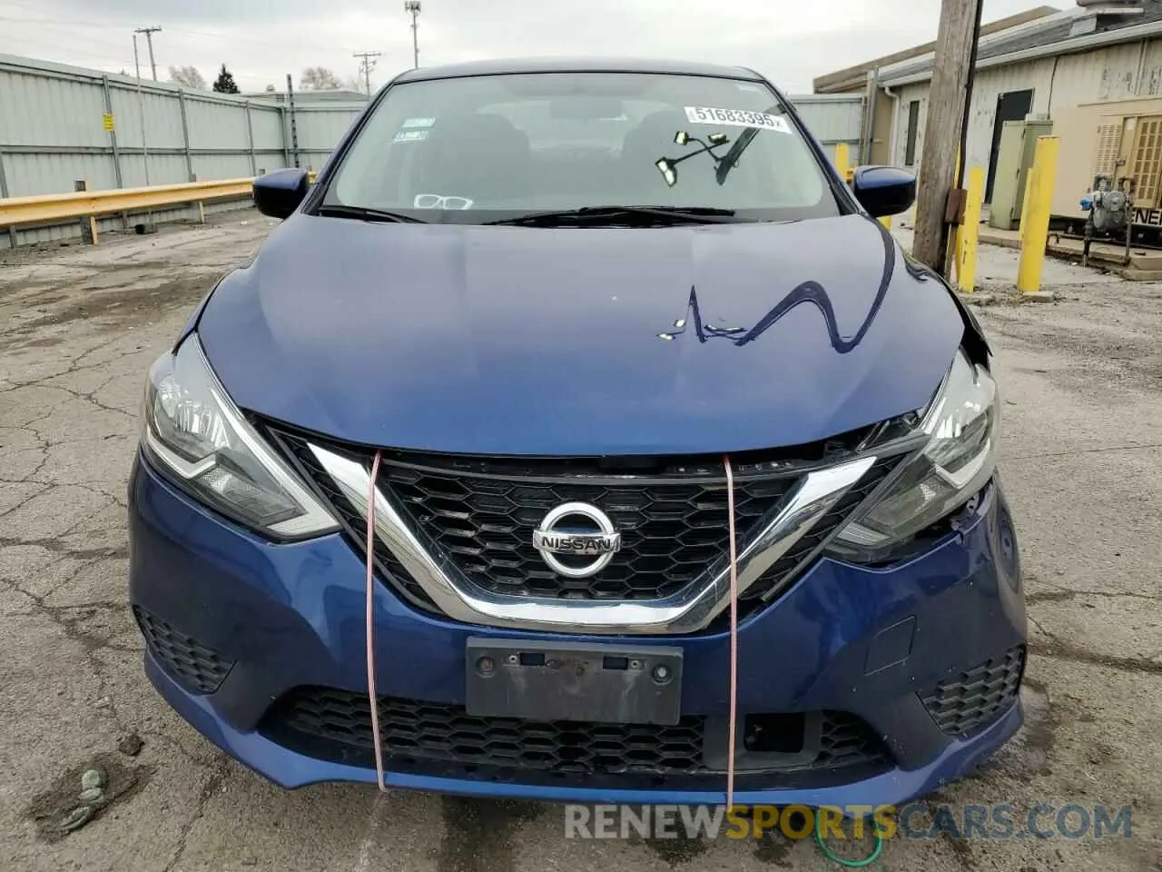 5 Photograph of a damaged car 3N1AB7AP7KY367654 NISSAN SENTRA 2019