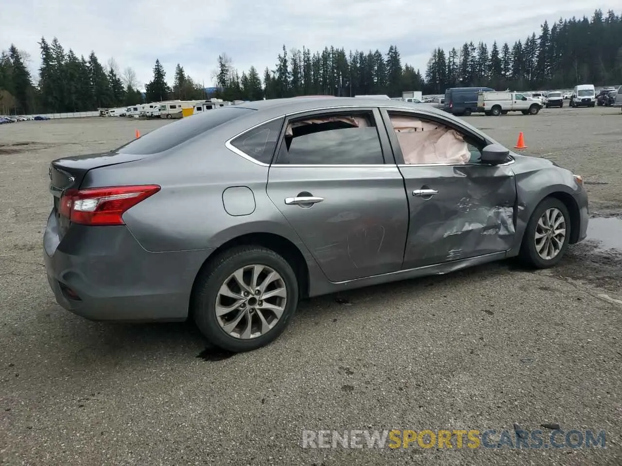 3 Photograph of a damaged car 3N1AB7AP7KY368349 NISSAN SENTRA 2019