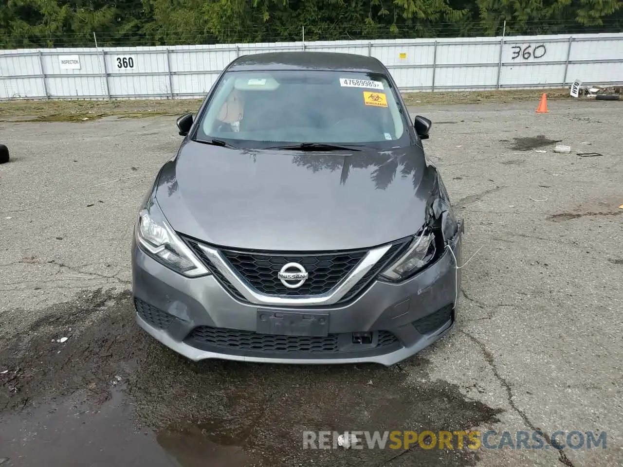 5 Photograph of a damaged car 3N1AB7AP7KY368349 NISSAN SENTRA 2019