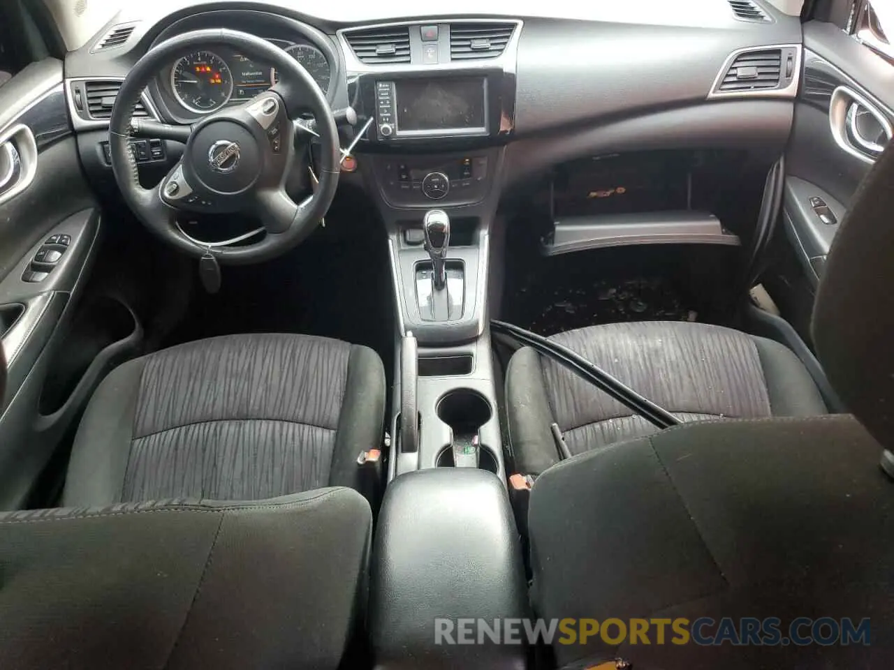 8 Photograph of a damaged car 3N1AB7AP7KY368349 NISSAN SENTRA 2019