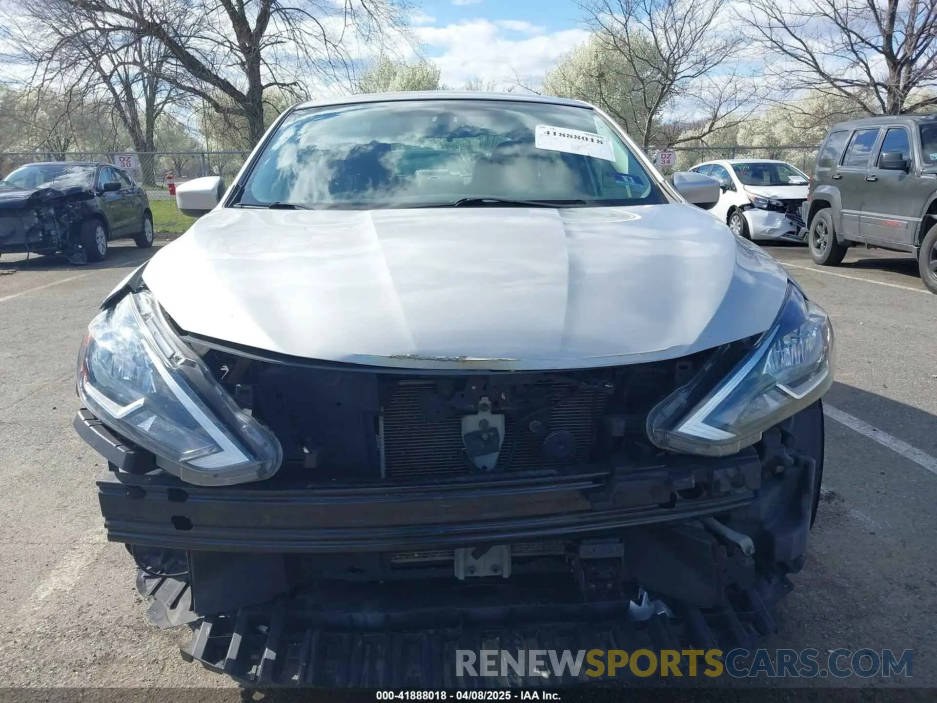 12 Photograph of a damaged car 3N1AB7AP7KY370117 NISSAN SENTRA 2019