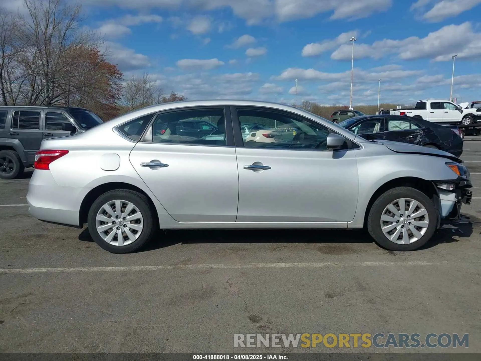13 Photograph of a damaged car 3N1AB7AP7KY370117 NISSAN SENTRA 2019