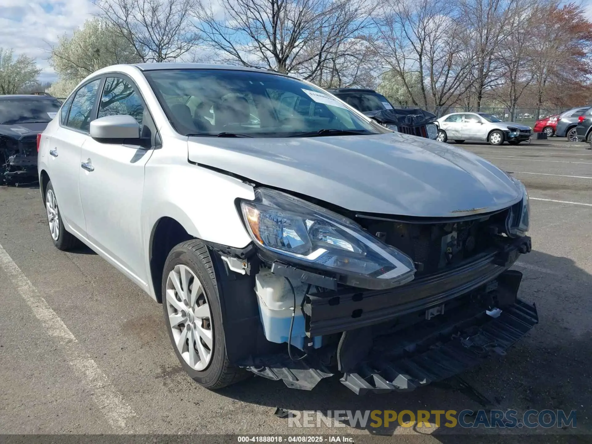 17 Photograph of a damaged car 3N1AB7AP7KY370117 NISSAN SENTRA 2019