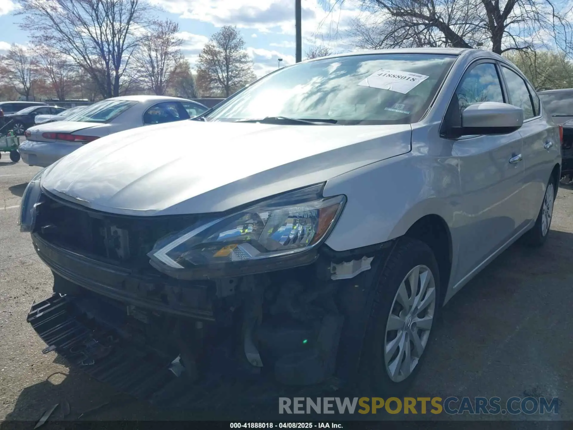 18 Photograph of a damaged car 3N1AB7AP7KY370117 NISSAN SENTRA 2019