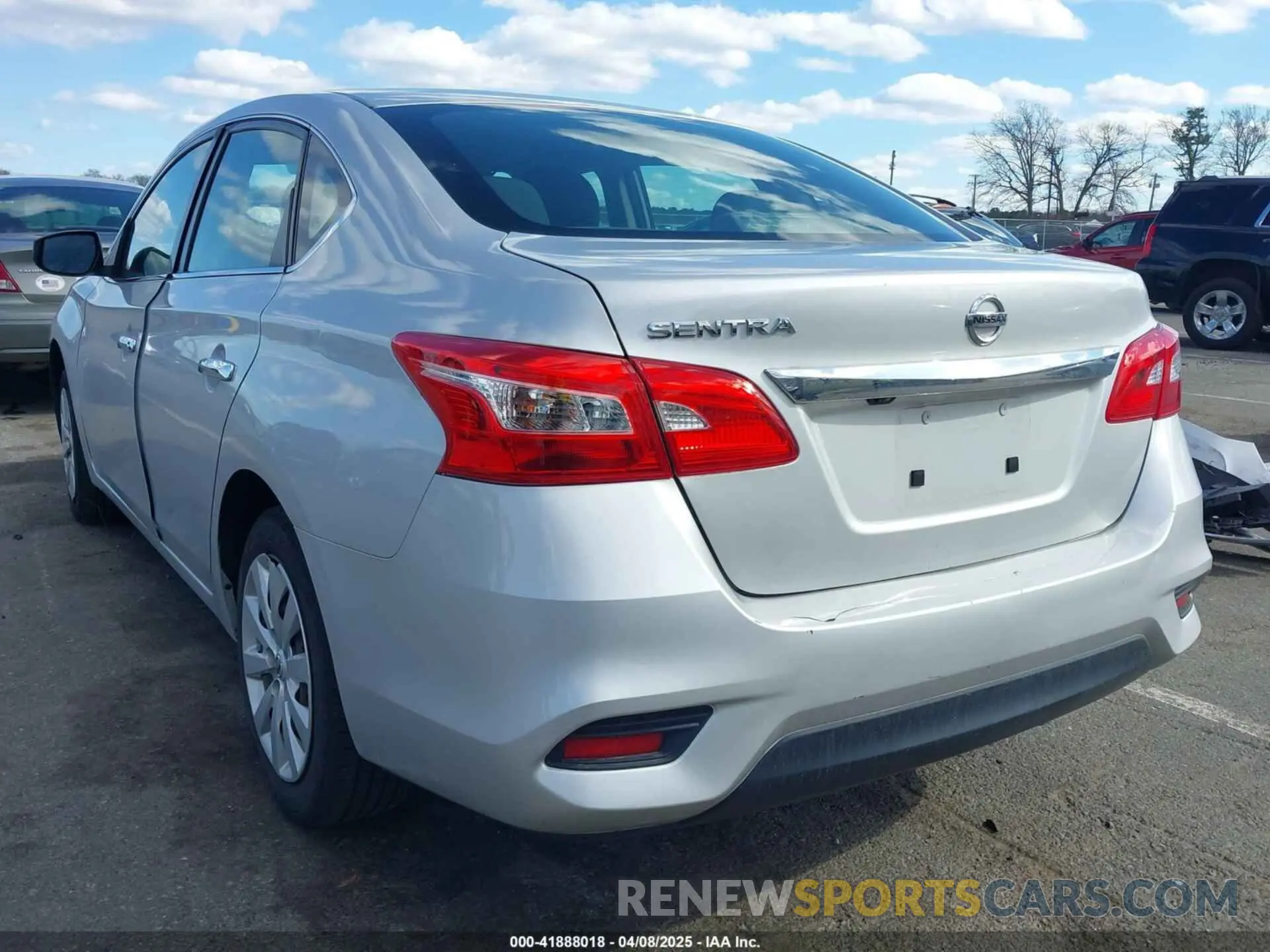 3 Photograph of a damaged car 3N1AB7AP7KY370117 NISSAN SENTRA 2019