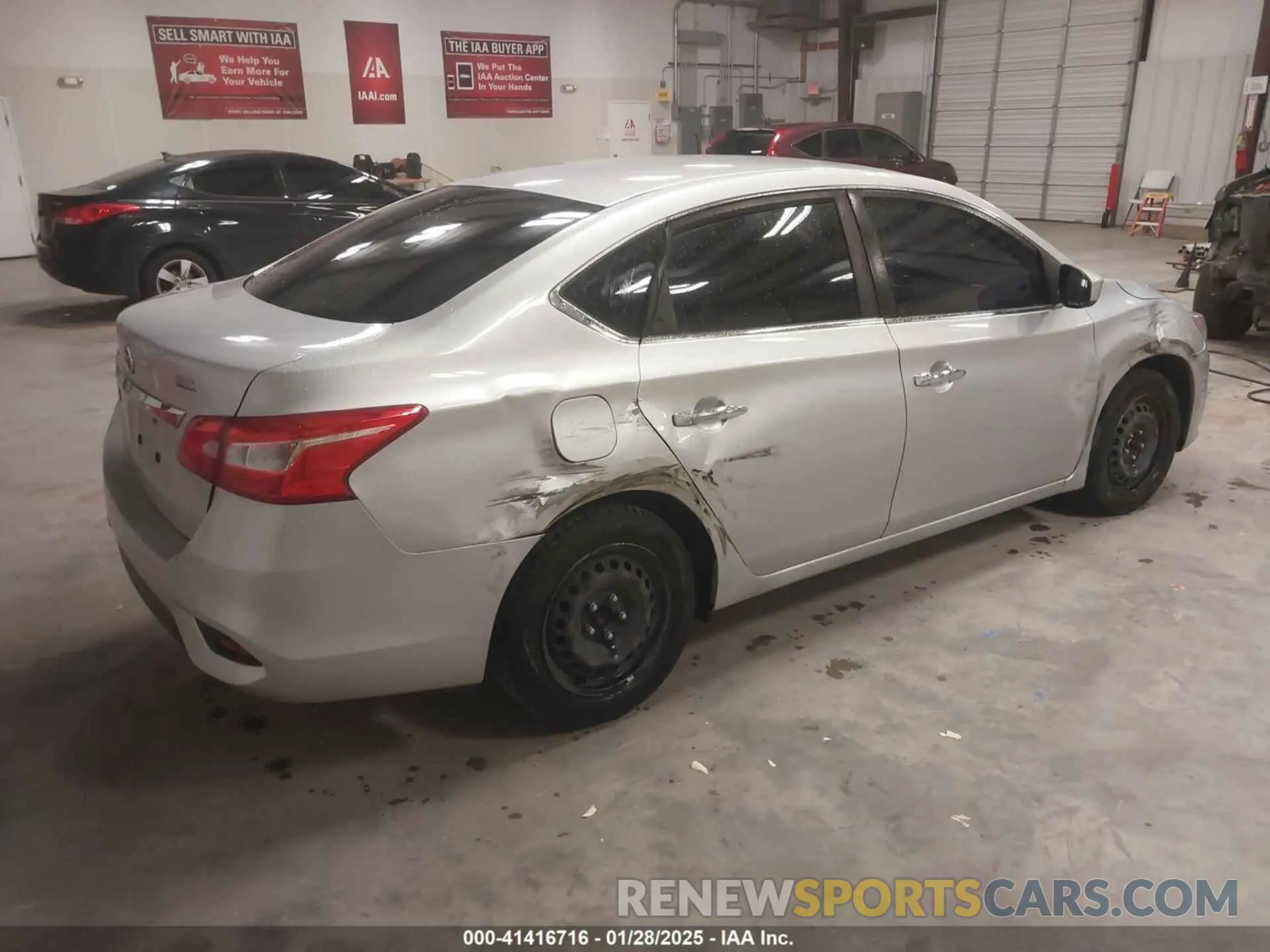 4 Photograph of a damaged car 3N1AB7AP7KY371607 NISSAN SENTRA 2019