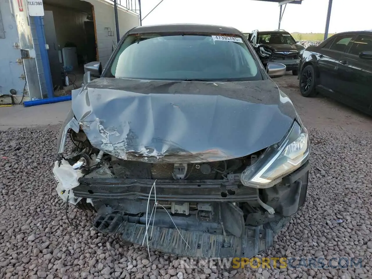 5 Photograph of a damaged car 3N1AB7AP7KY376337 NISSAN SENTRA 2019