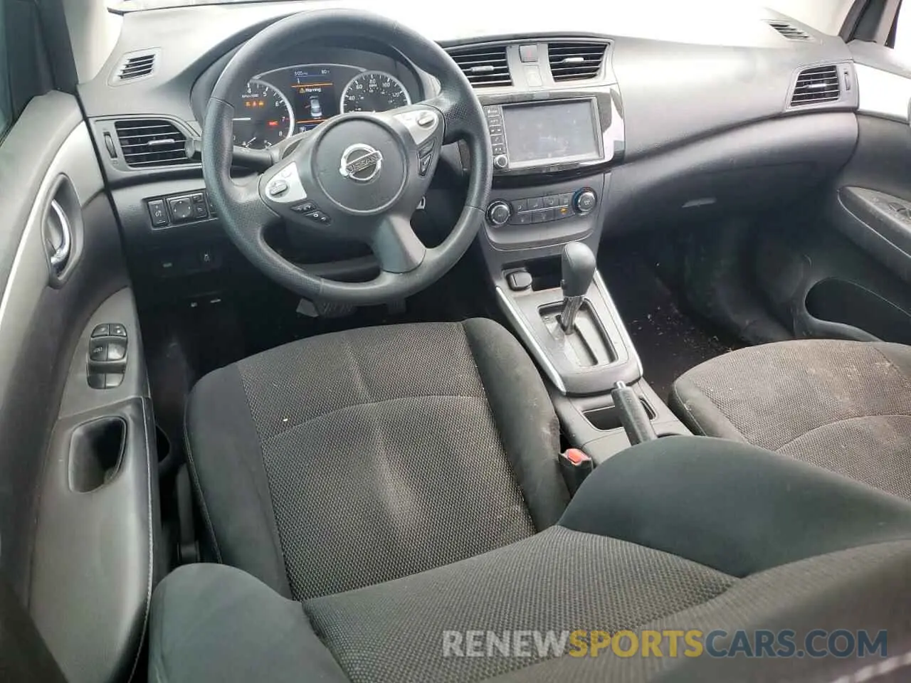 8 Photograph of a damaged car 3N1AB7AP7KY382459 NISSAN SENTRA 2019