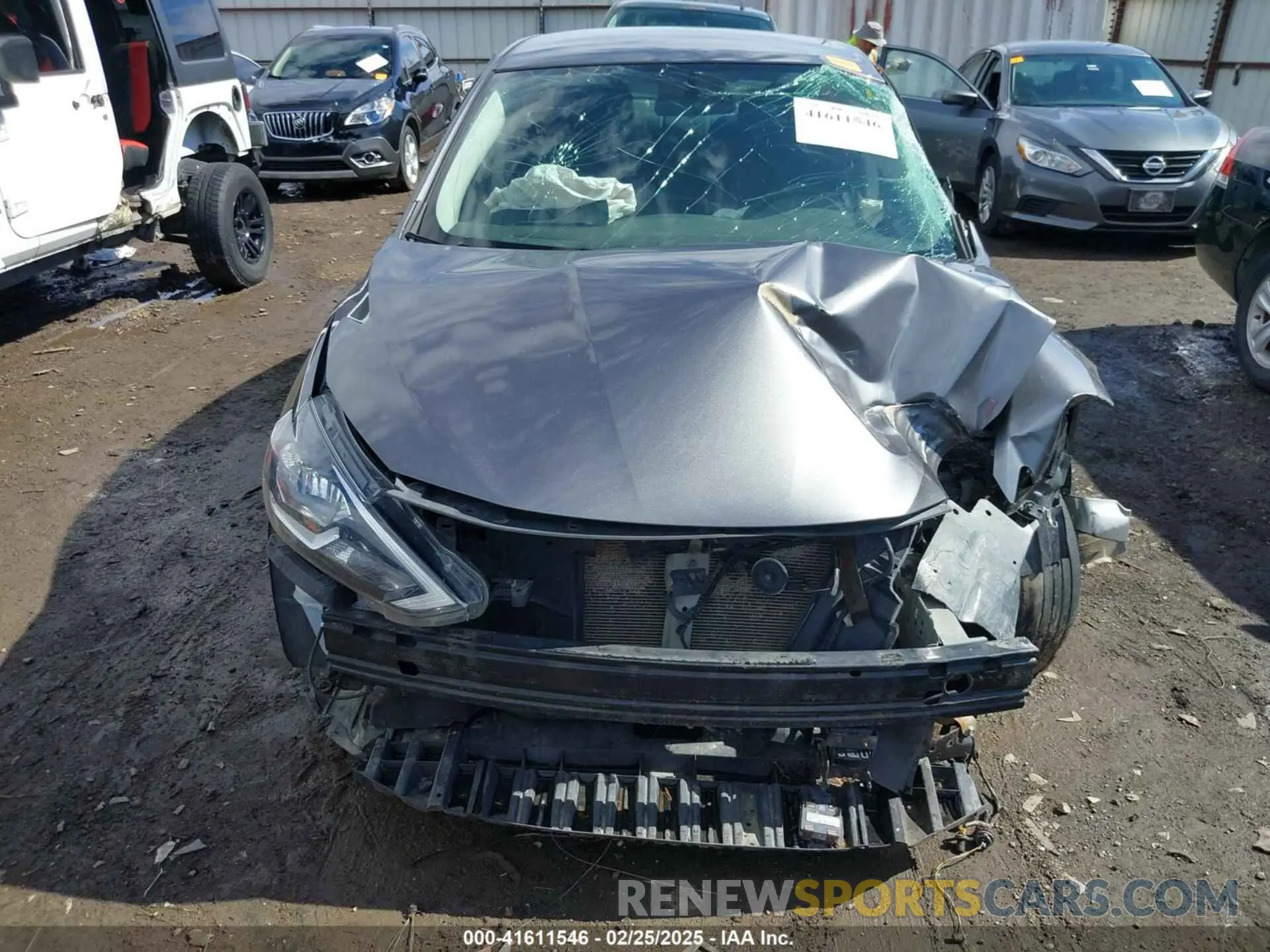 12 Photograph of a damaged car 3N1AB7AP7KY385622 NISSAN SENTRA 2019