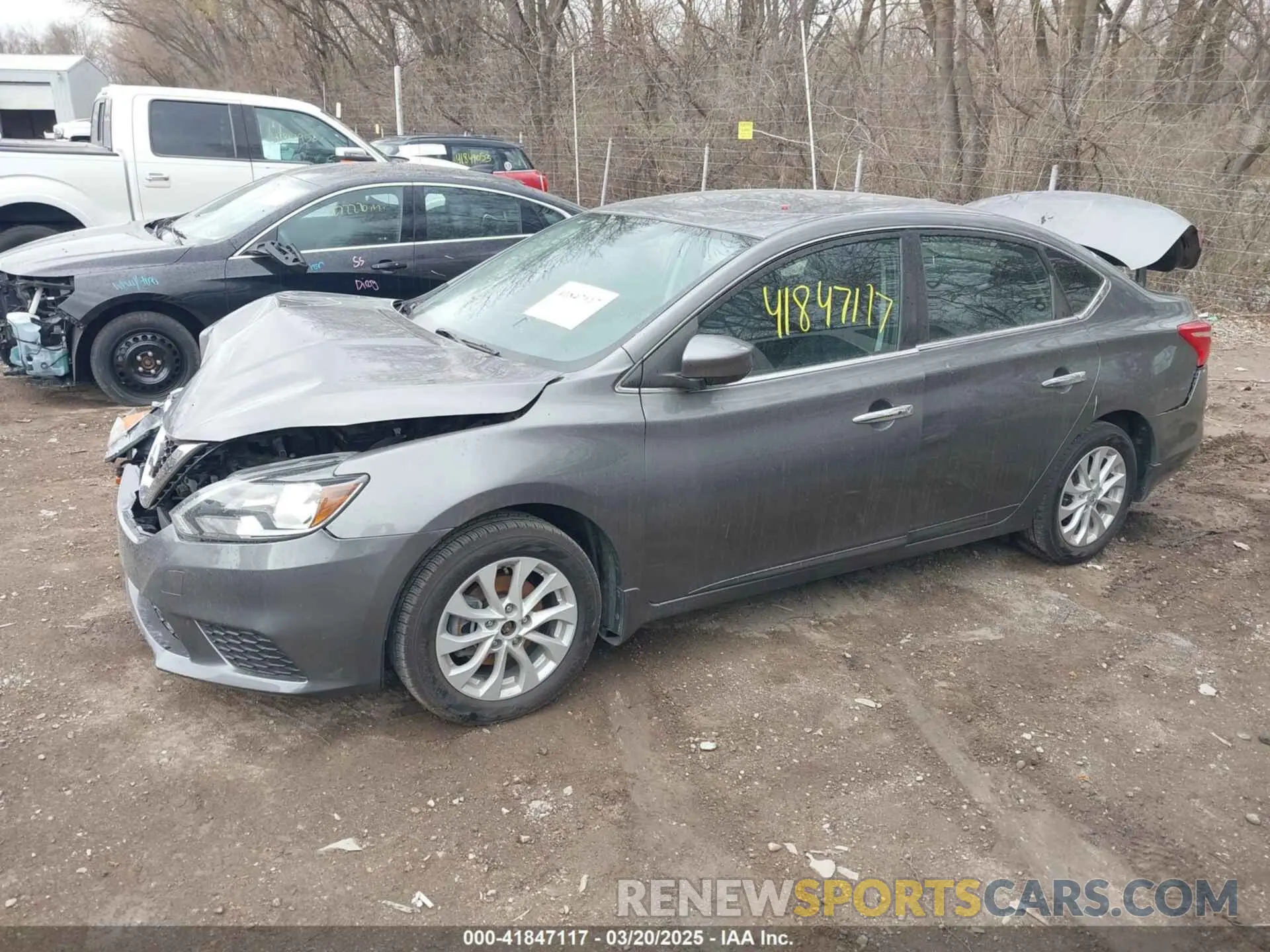 2 Photograph of a damaged car 3N1AB7AP7KY388522 NISSAN SENTRA 2019