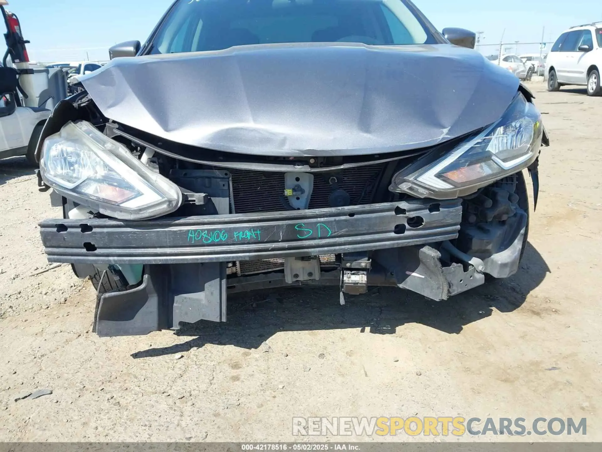 6 Photograph of a damaged car 3N1AB7AP7KY390142 NISSAN SENTRA 2019