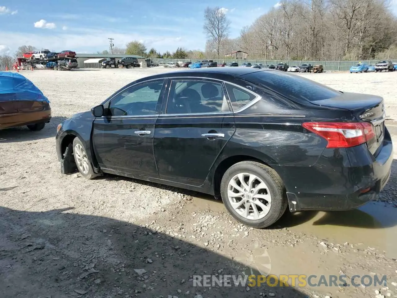2 Photograph of a damaged car 3N1AB7AP7KY392456 NISSAN SENTRA 2019