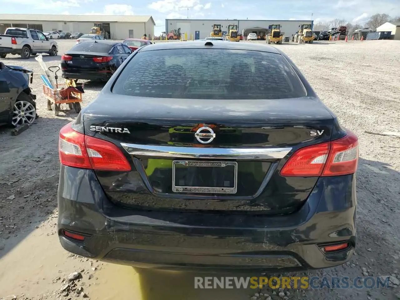 6 Photograph of a damaged car 3N1AB7AP7KY392456 NISSAN SENTRA 2019