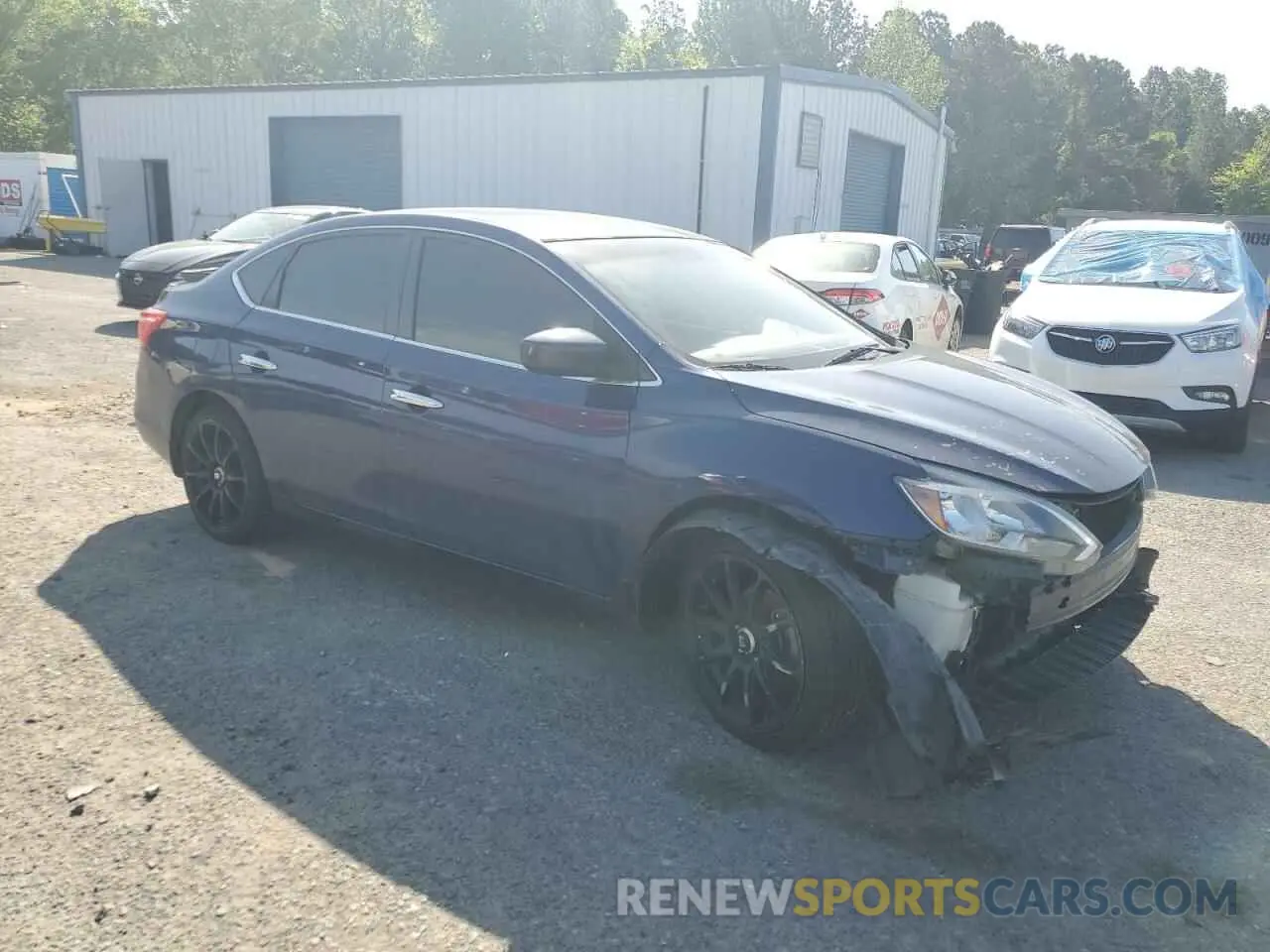 4 Photograph of a damaged car 3N1AB7AP7KY397463 NISSAN SENTRA 2019