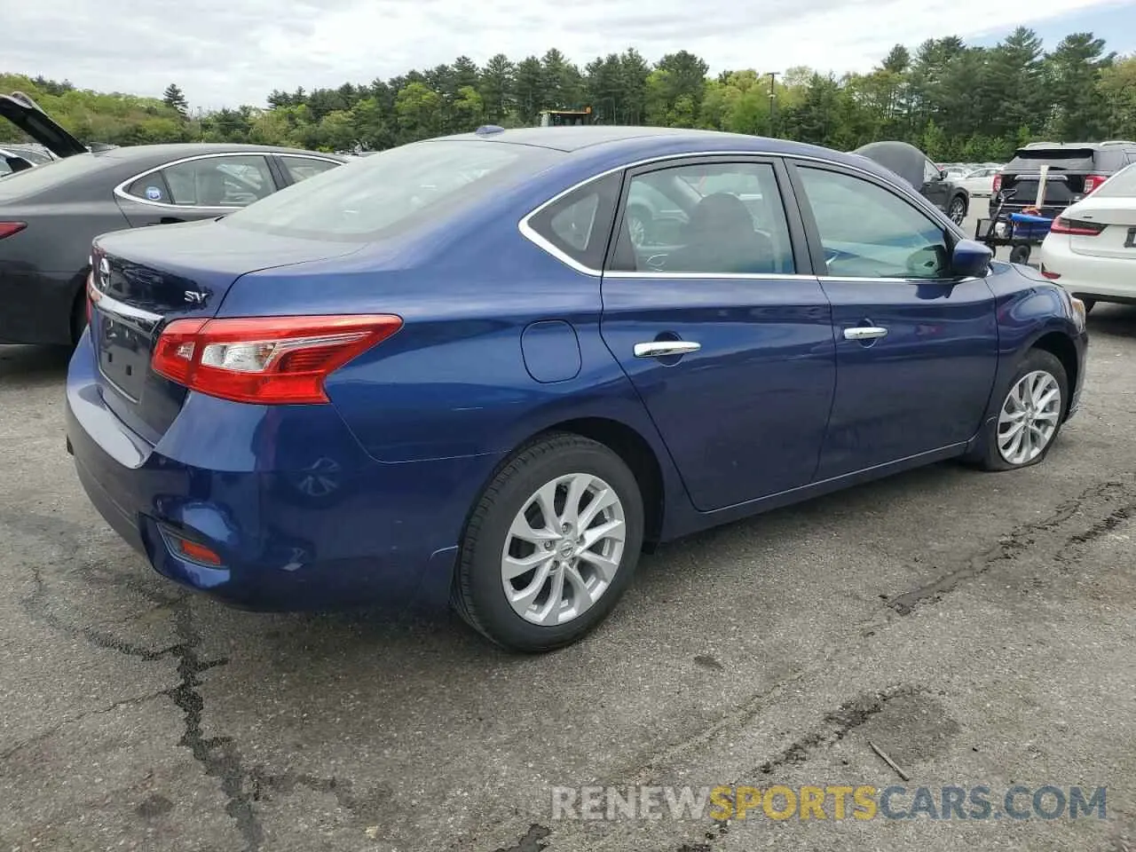 3 Photograph of a damaged car 3N1AB7AP7KY406923 NISSAN SENTRA 2019