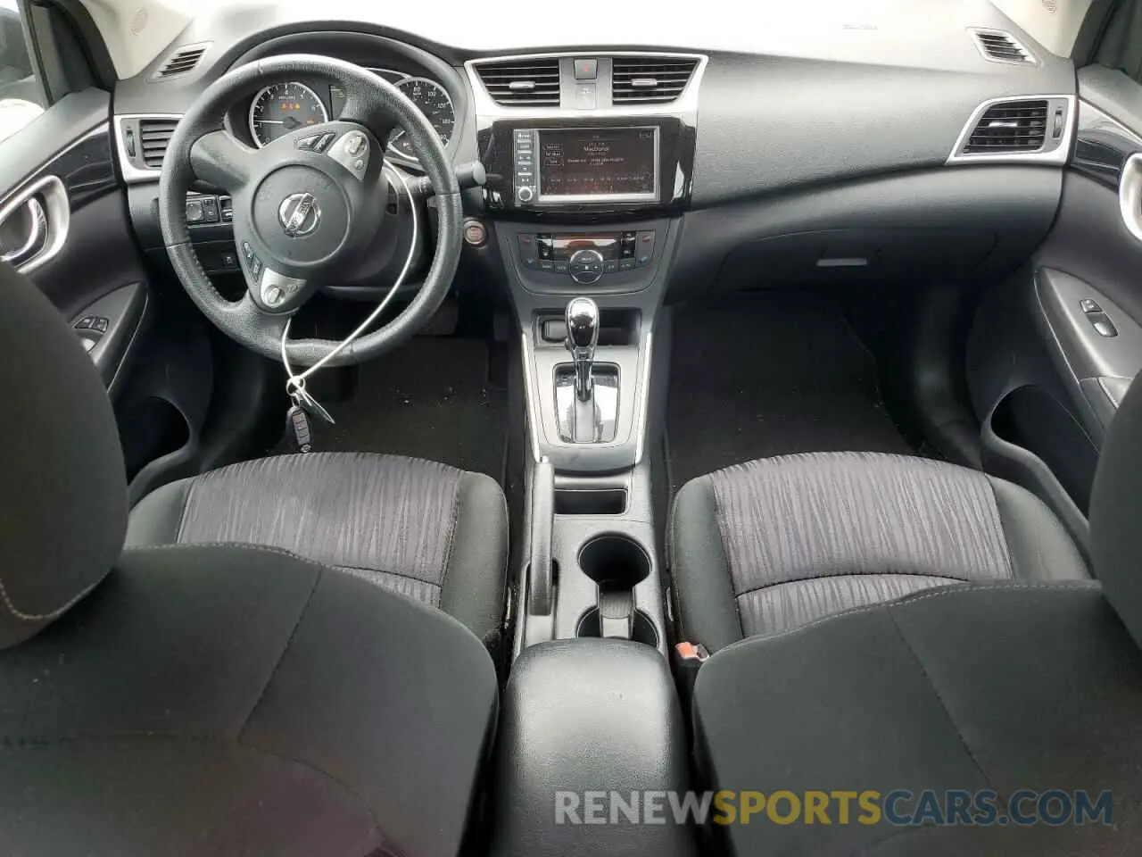 8 Photograph of a damaged car 3N1AB7AP7KY406923 NISSAN SENTRA 2019