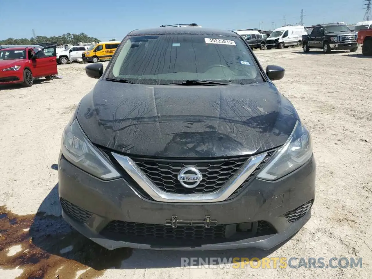 5 Photograph of a damaged car 3N1AB7AP7KY416142 NISSAN SENTRA 2019
