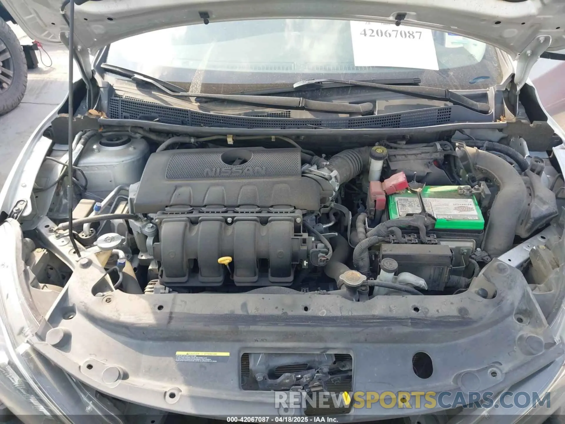 10 Photograph of a damaged car 3N1AB7AP7KY416478 NISSAN SENTRA 2019