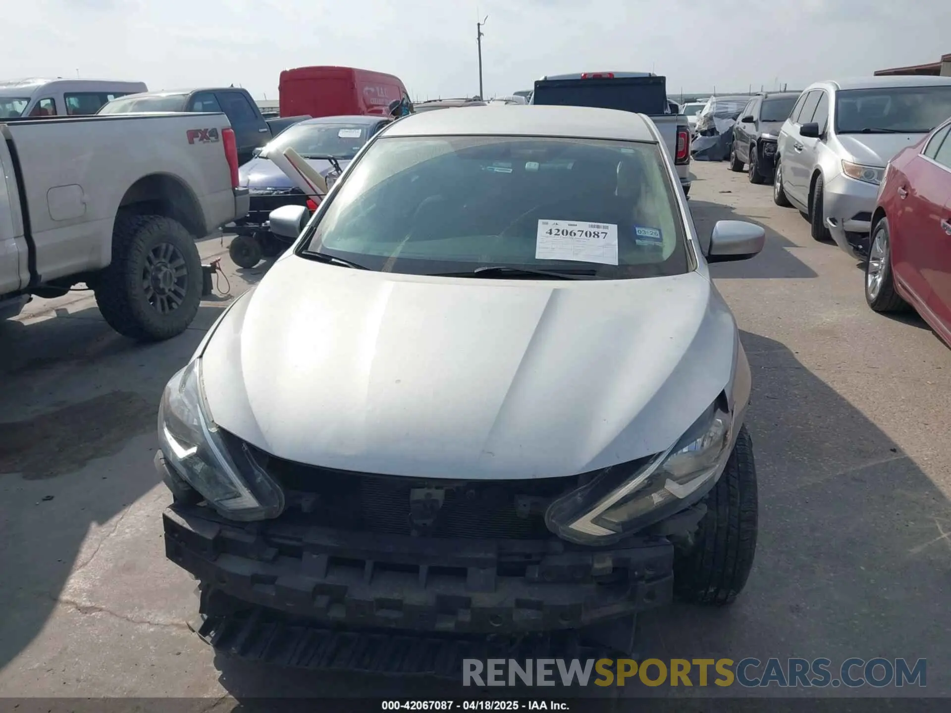 12 Photograph of a damaged car 3N1AB7AP7KY416478 NISSAN SENTRA 2019