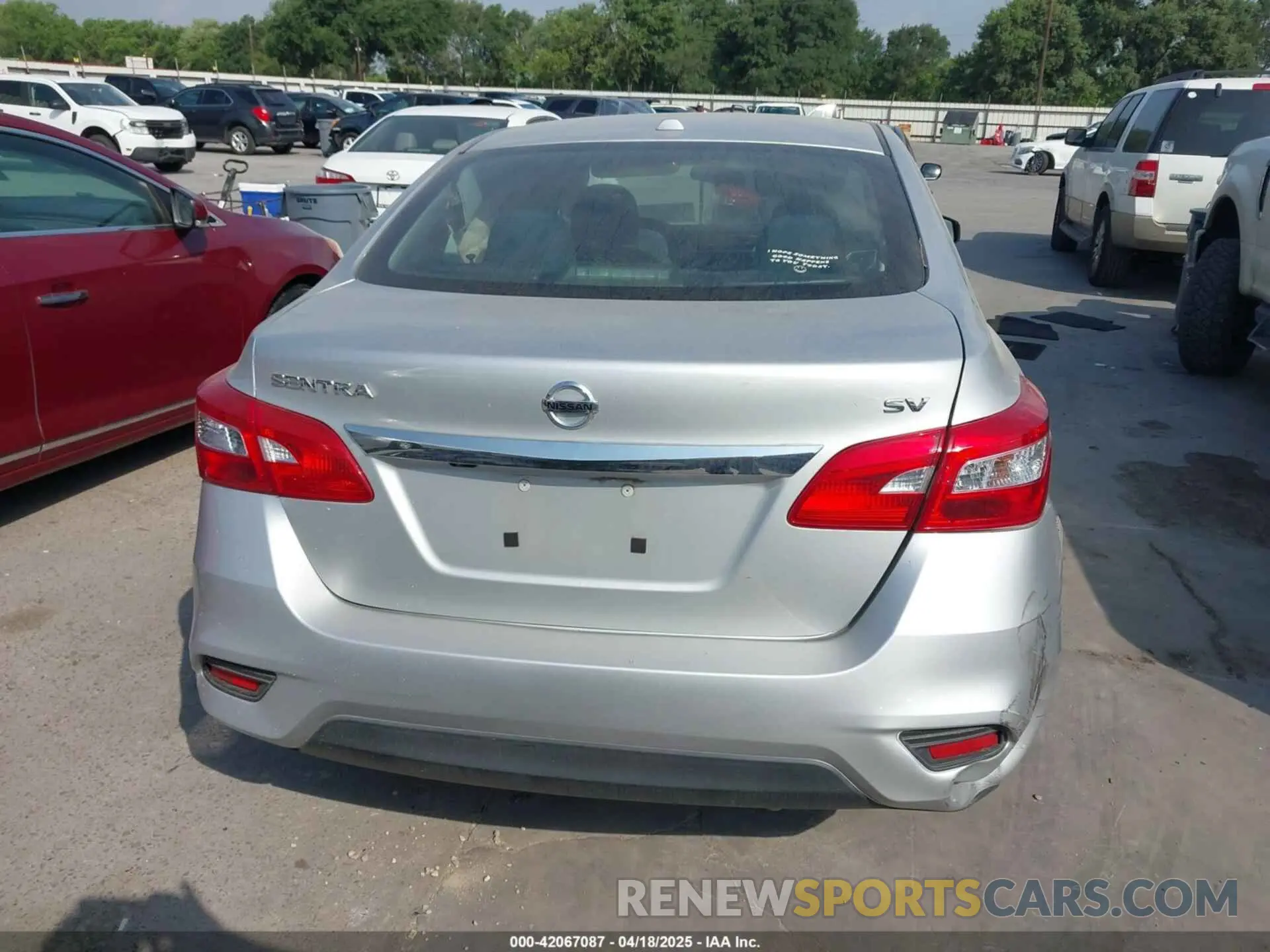 16 Photograph of a damaged car 3N1AB7AP7KY416478 NISSAN SENTRA 2019