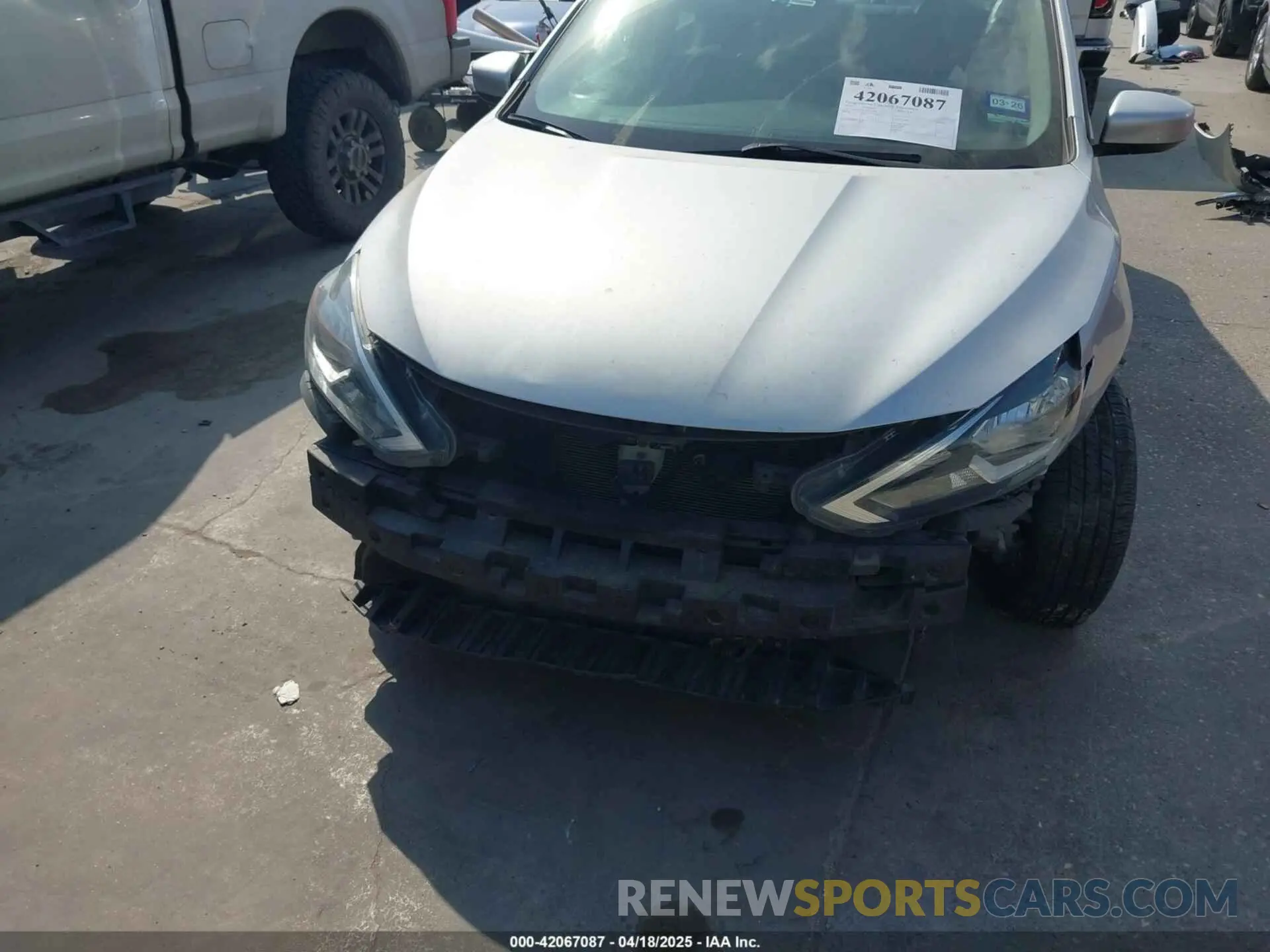 6 Photograph of a damaged car 3N1AB7AP7KY416478 NISSAN SENTRA 2019
