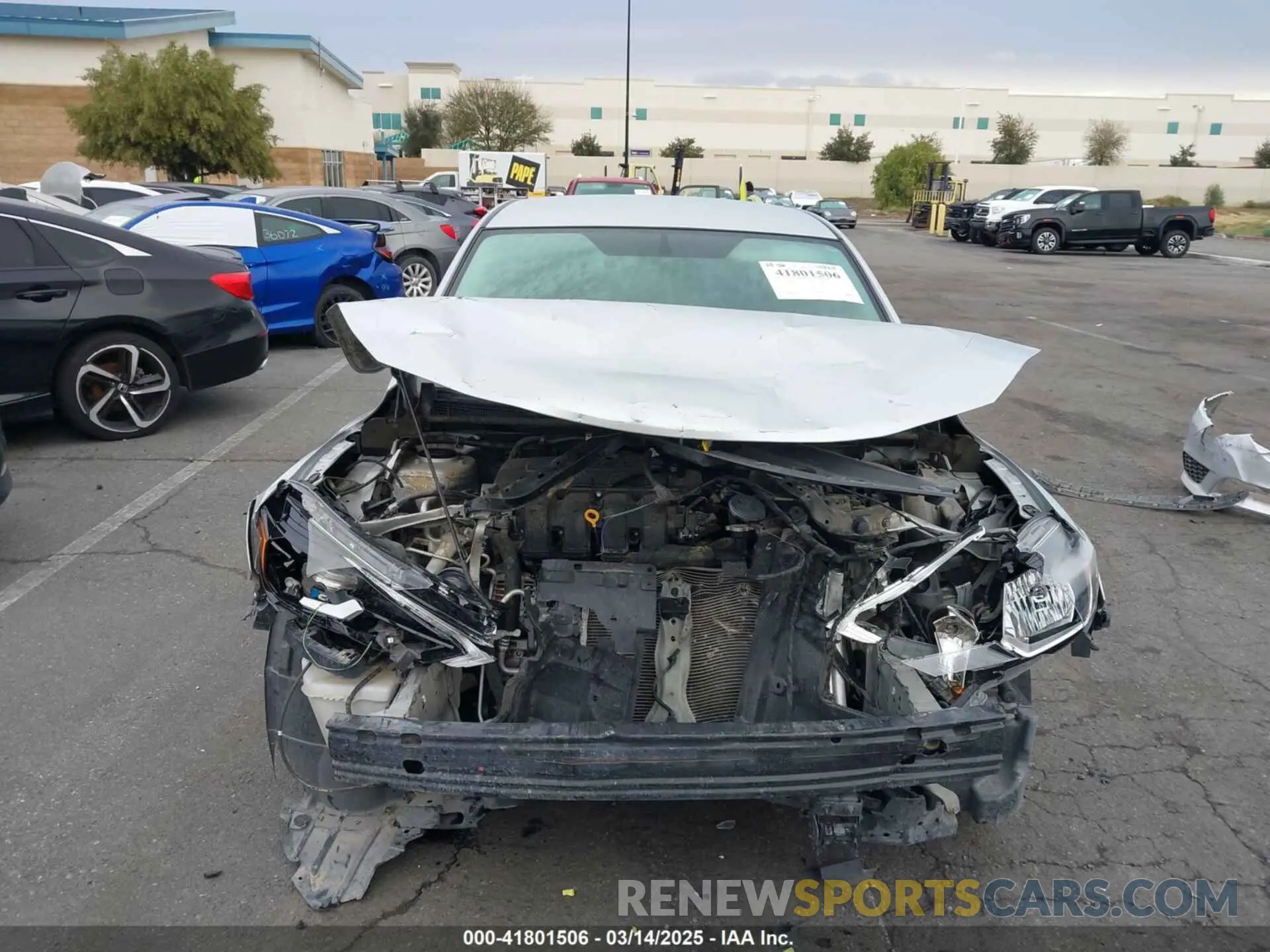 12 Photograph of a damaged car 3N1AB7AP7KY417341 NISSAN SENTRA 2019