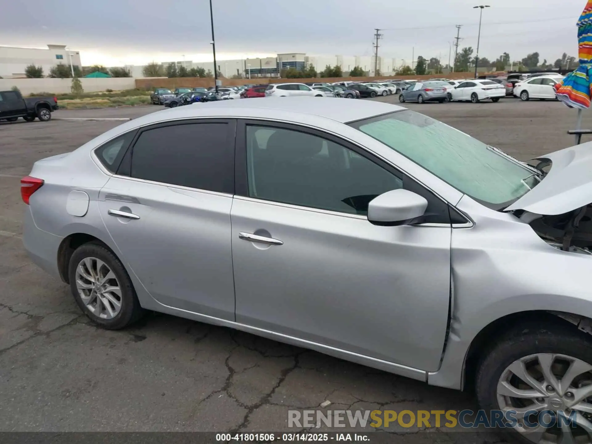 13 Photograph of a damaged car 3N1AB7AP7KY417341 NISSAN SENTRA 2019