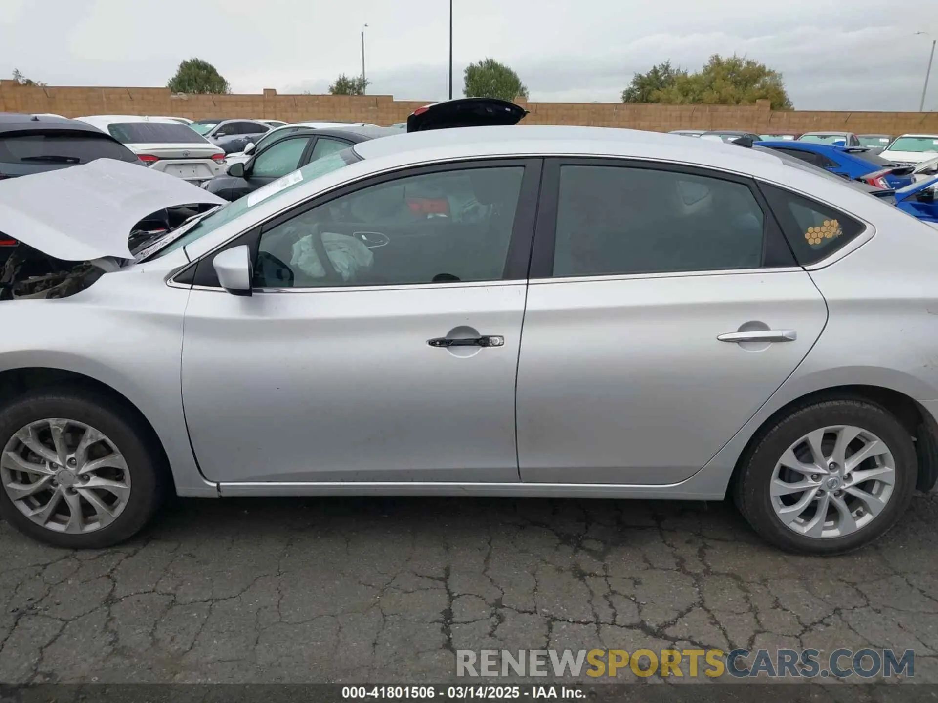 14 Photograph of a damaged car 3N1AB7AP7KY417341 NISSAN SENTRA 2019