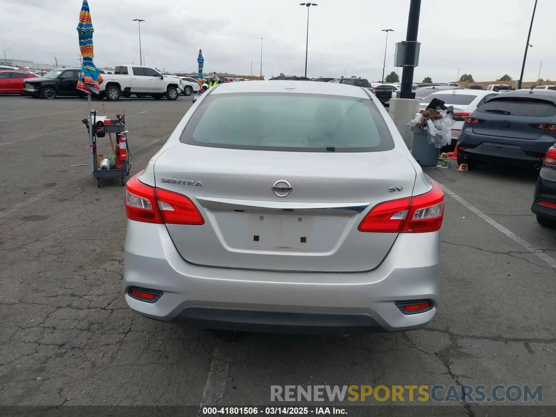 16 Photograph of a damaged car 3N1AB7AP7KY417341 NISSAN SENTRA 2019