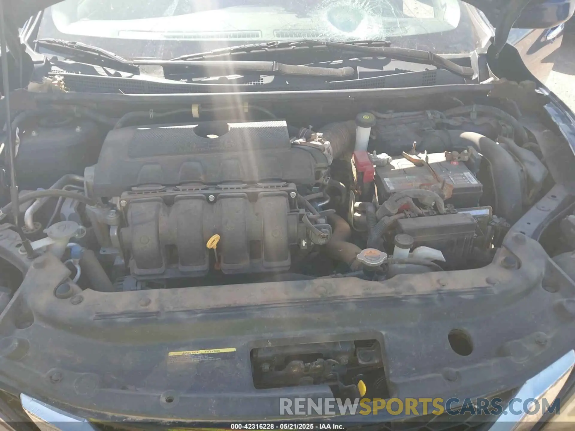 10 Photograph of a damaged car 3N1AB7AP7KY428596 NISSAN SENTRA 2019