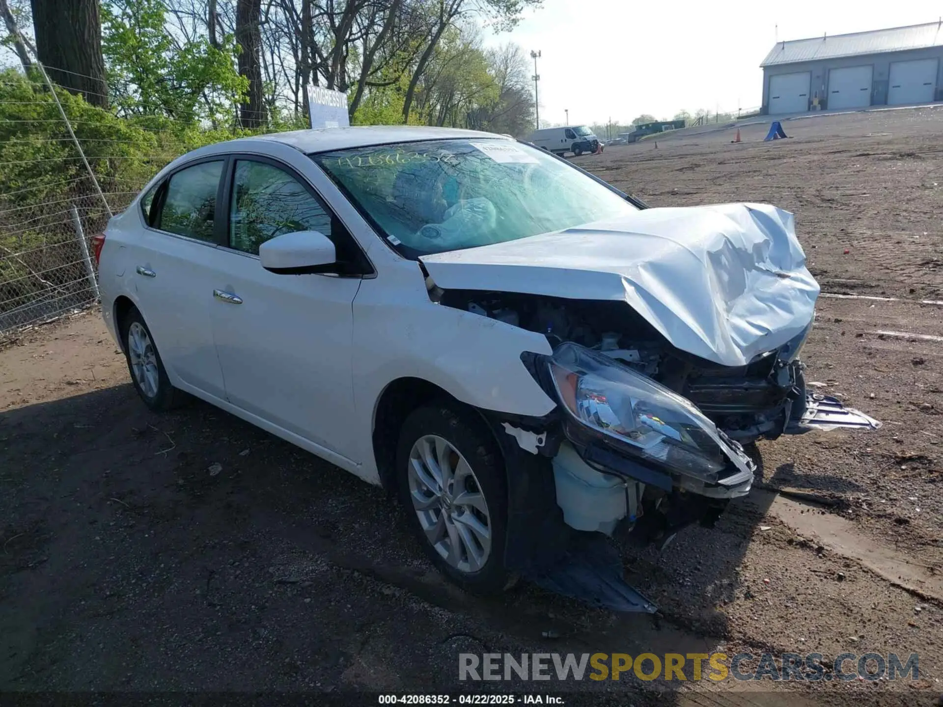 1 Photograph of a damaged car 3N1AB7AP7KY431188 NISSAN SENTRA 2019