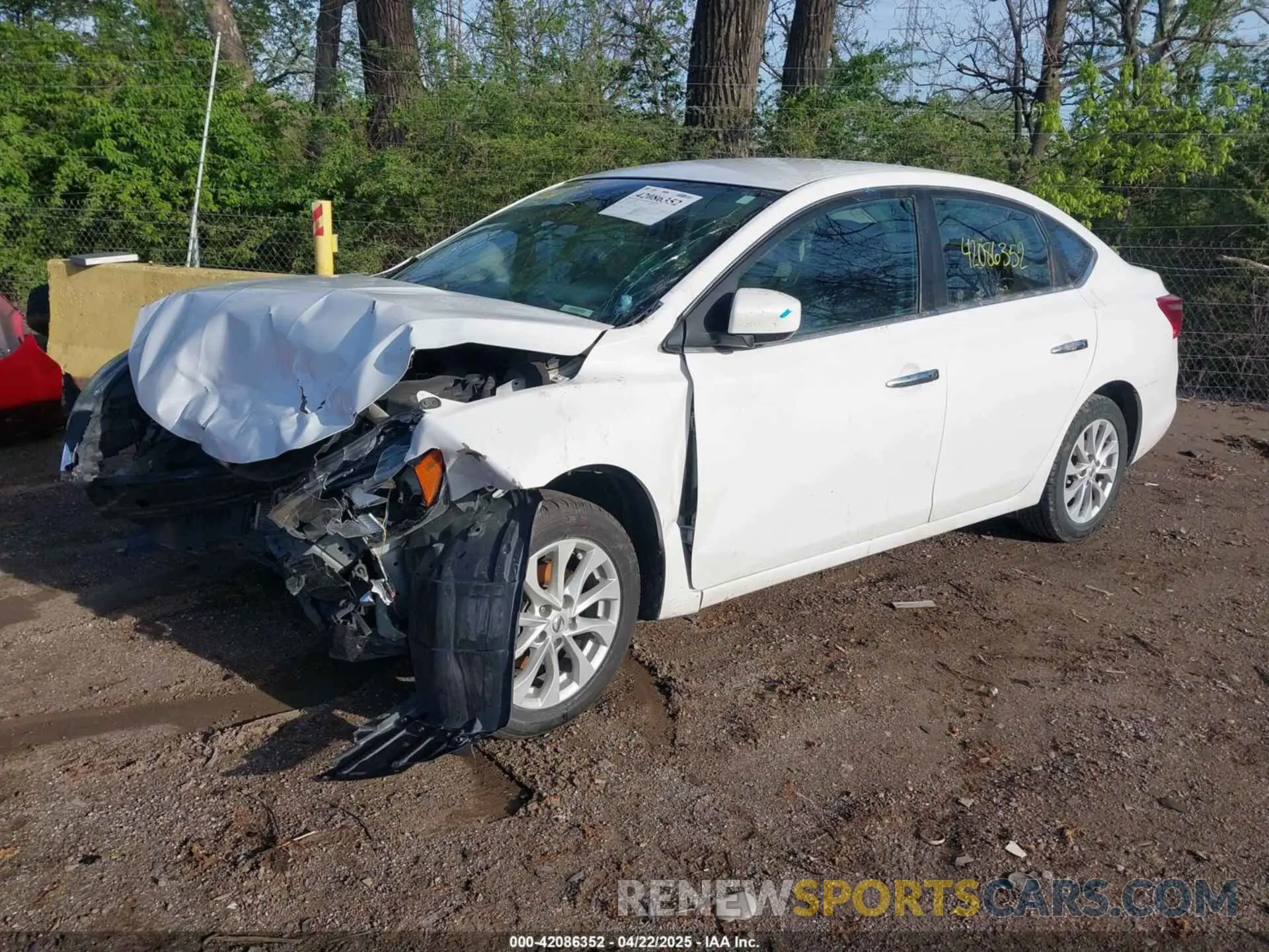 2 Photograph of a damaged car 3N1AB7AP7KY431188 NISSAN SENTRA 2019