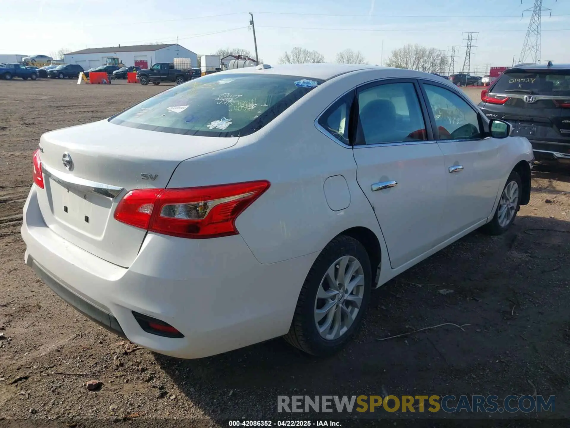 4 Photograph of a damaged car 3N1AB7AP7KY431188 NISSAN SENTRA 2019