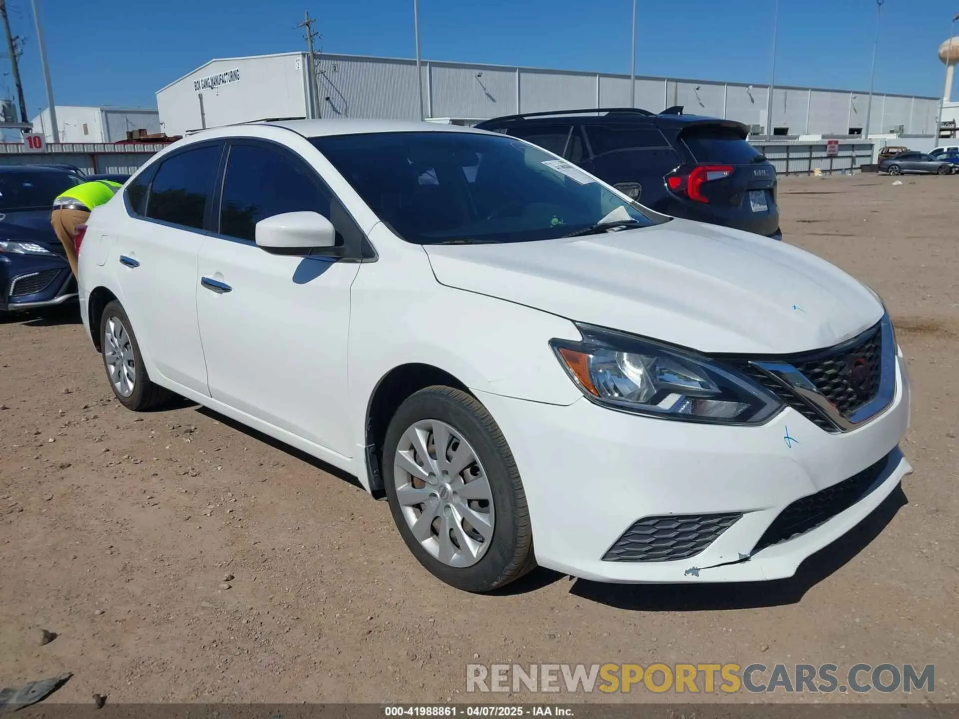 1 Photograph of a damaged car 3N1AB7AP7KY434477 NISSAN SENTRA 2019