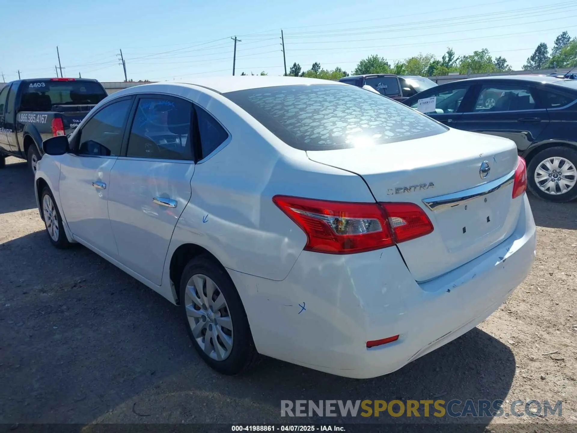3 Photograph of a damaged car 3N1AB7AP7KY434477 NISSAN SENTRA 2019