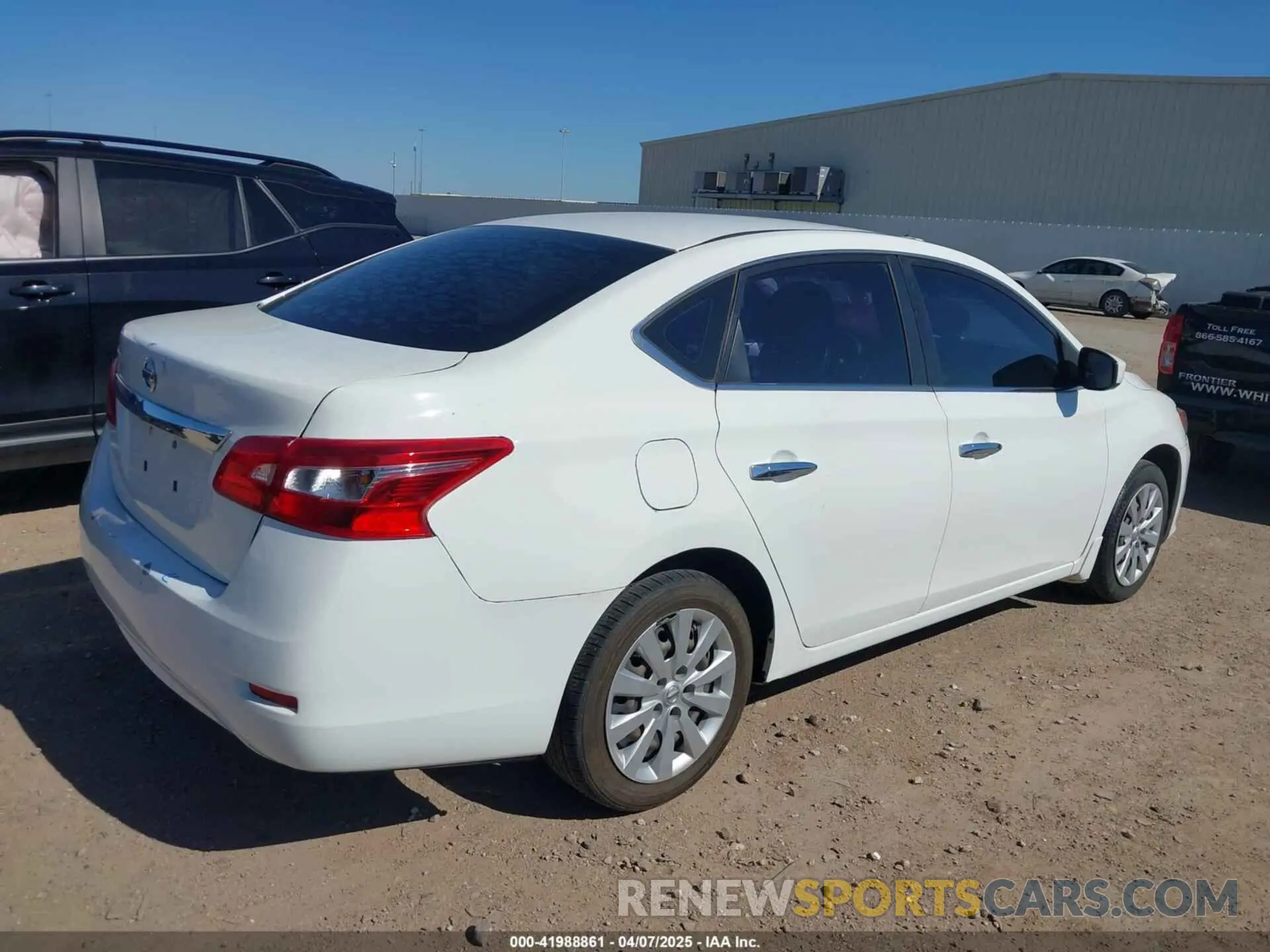 4 Photograph of a damaged car 3N1AB7AP7KY434477 NISSAN SENTRA 2019