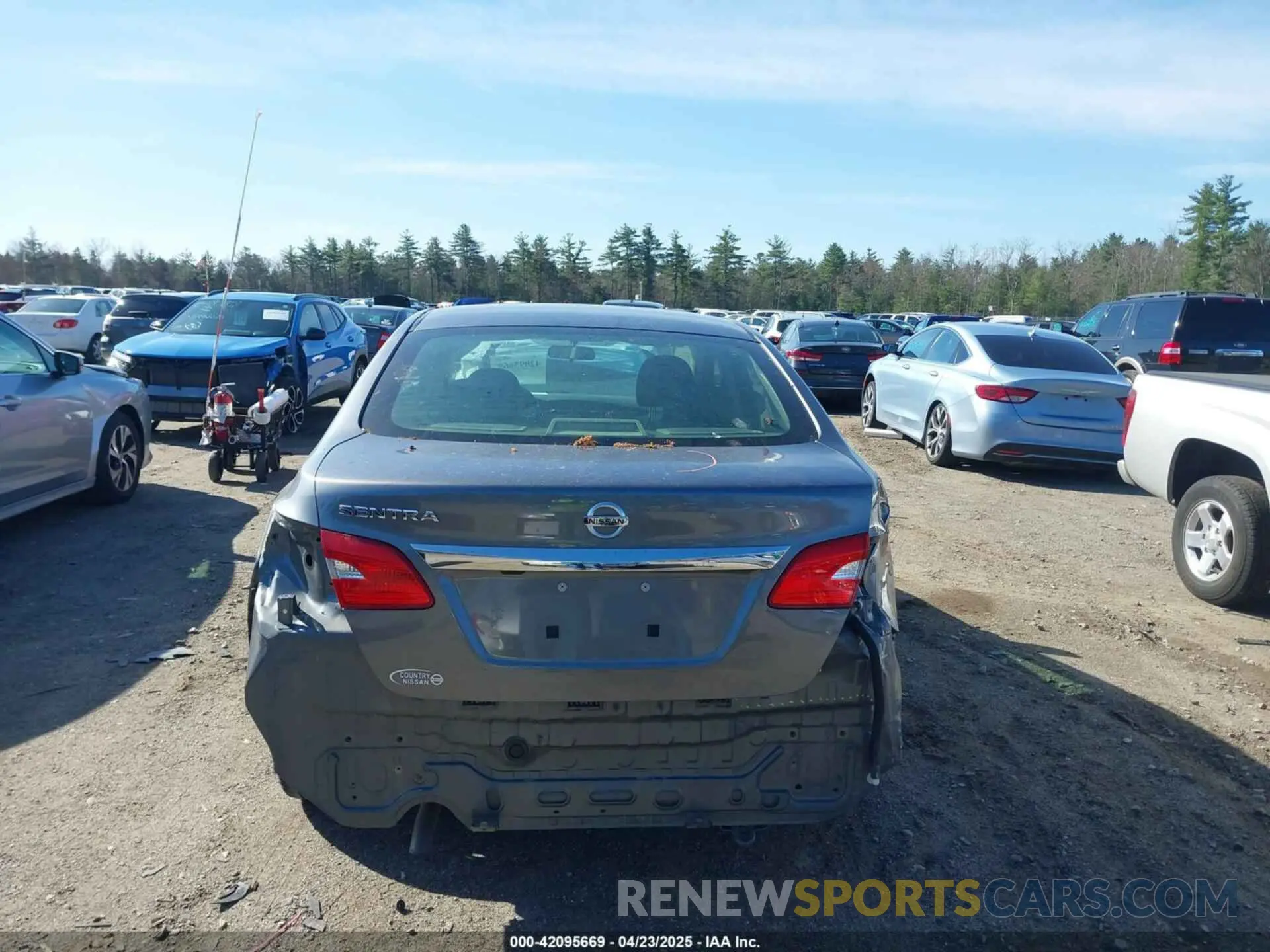 16 Photograph of a damaged car 3N1AB7AP7KY434981 NISSAN SENTRA 2019