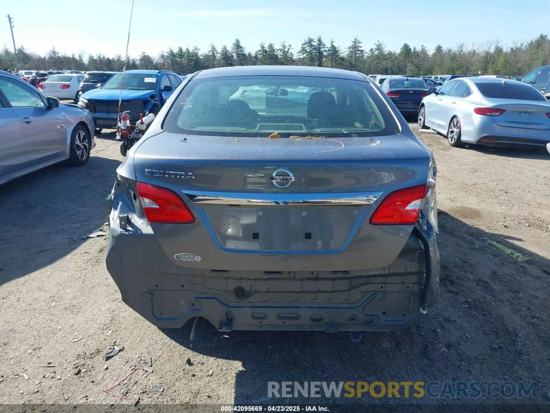 17 Photograph of a damaged car 3N1AB7AP7KY434981 NISSAN SENTRA 2019