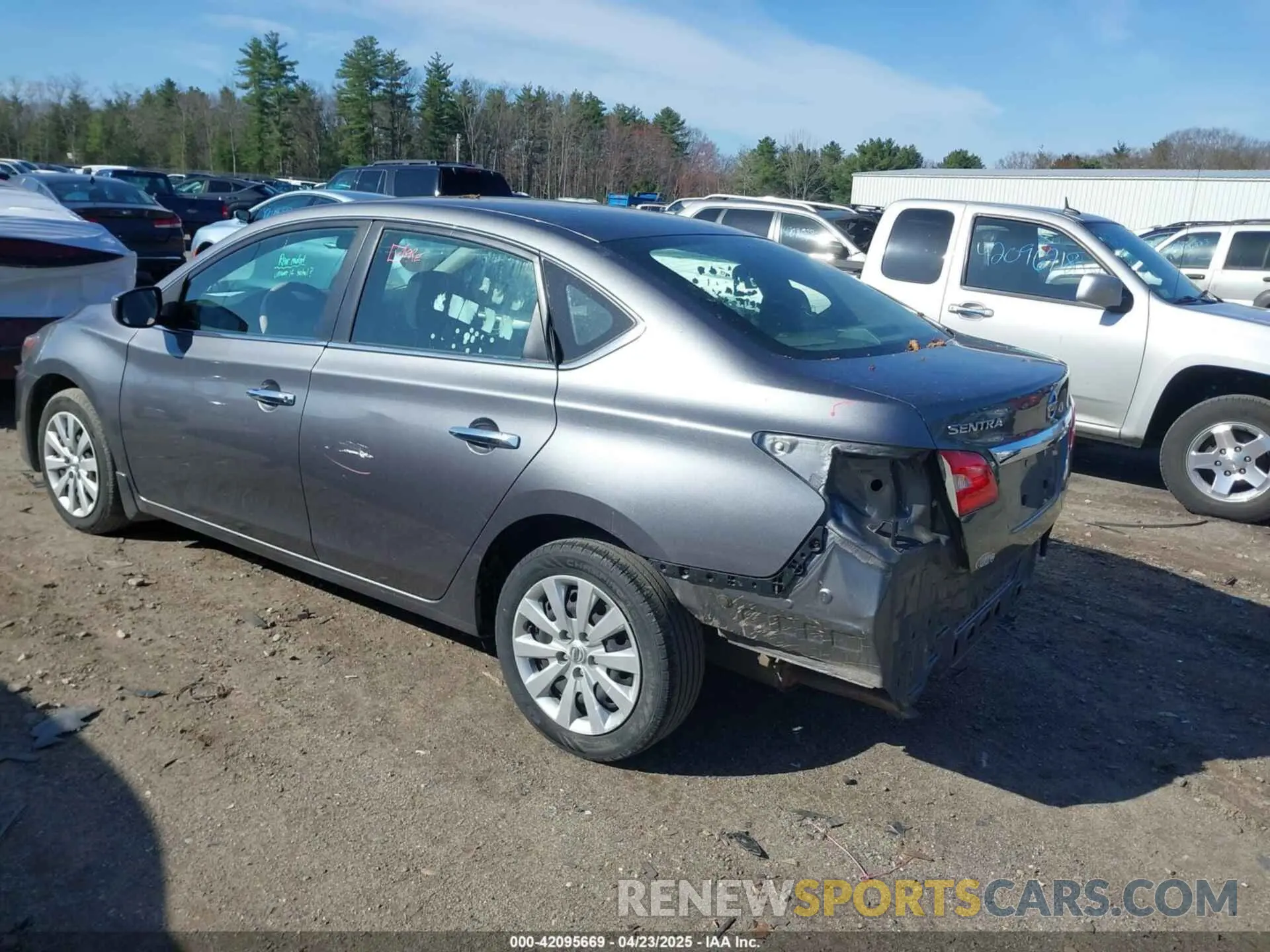 3 Photograph of a damaged car 3N1AB7AP7KY434981 NISSAN SENTRA 2019