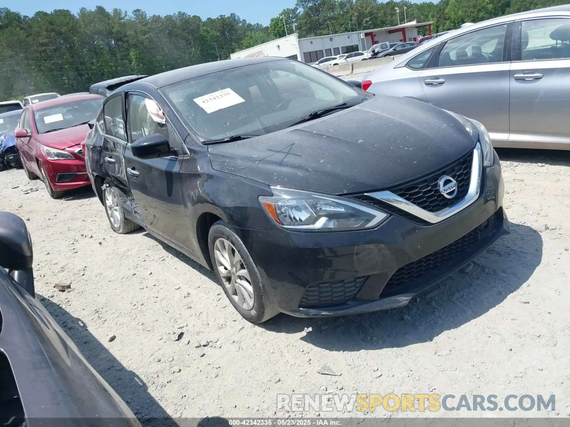 1 Photograph of a damaged car 3N1AB7AP7KY435418 NISSAN SENTRA 2019