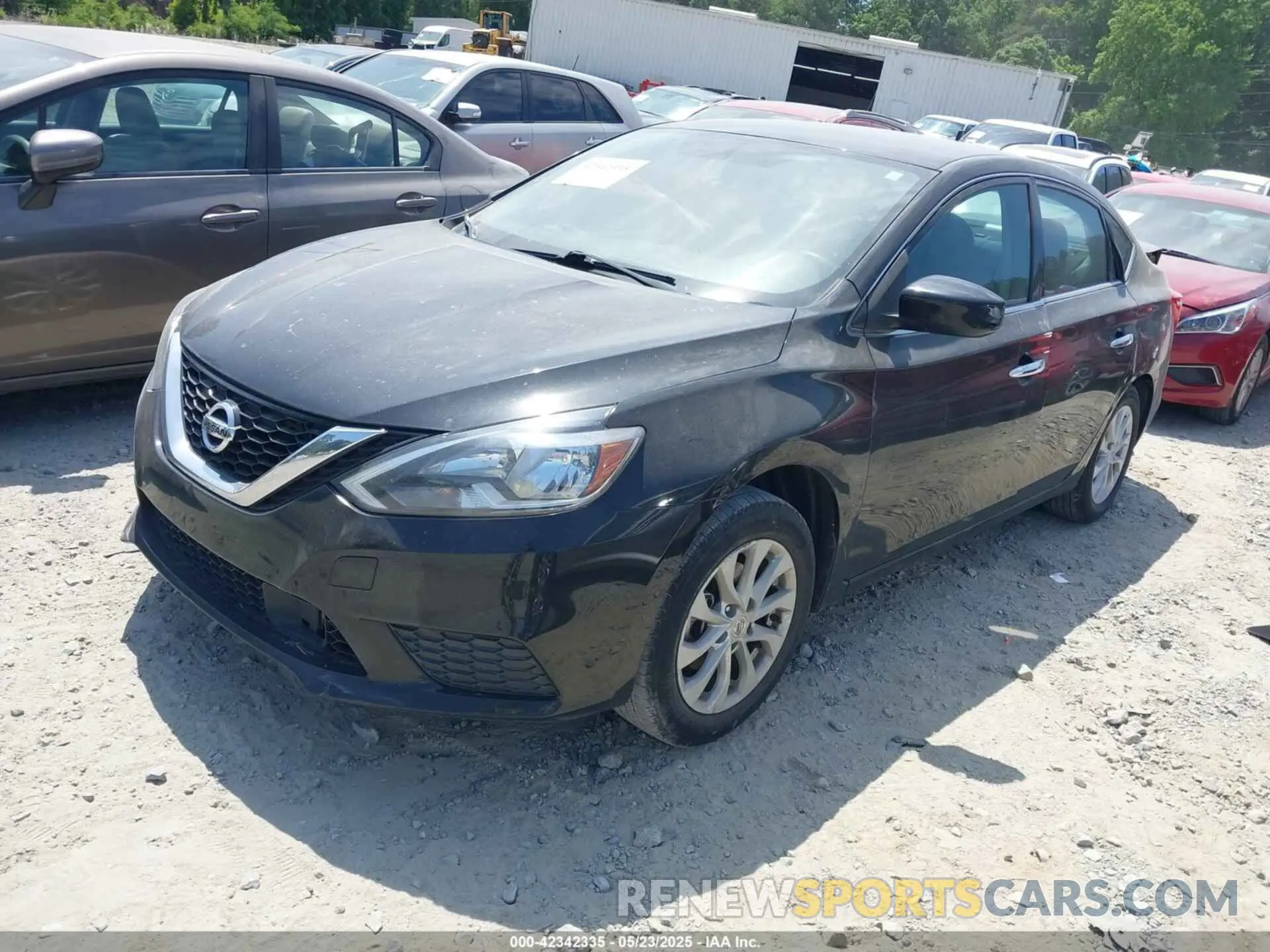 2 Photograph of a damaged car 3N1AB7AP7KY435418 NISSAN SENTRA 2019