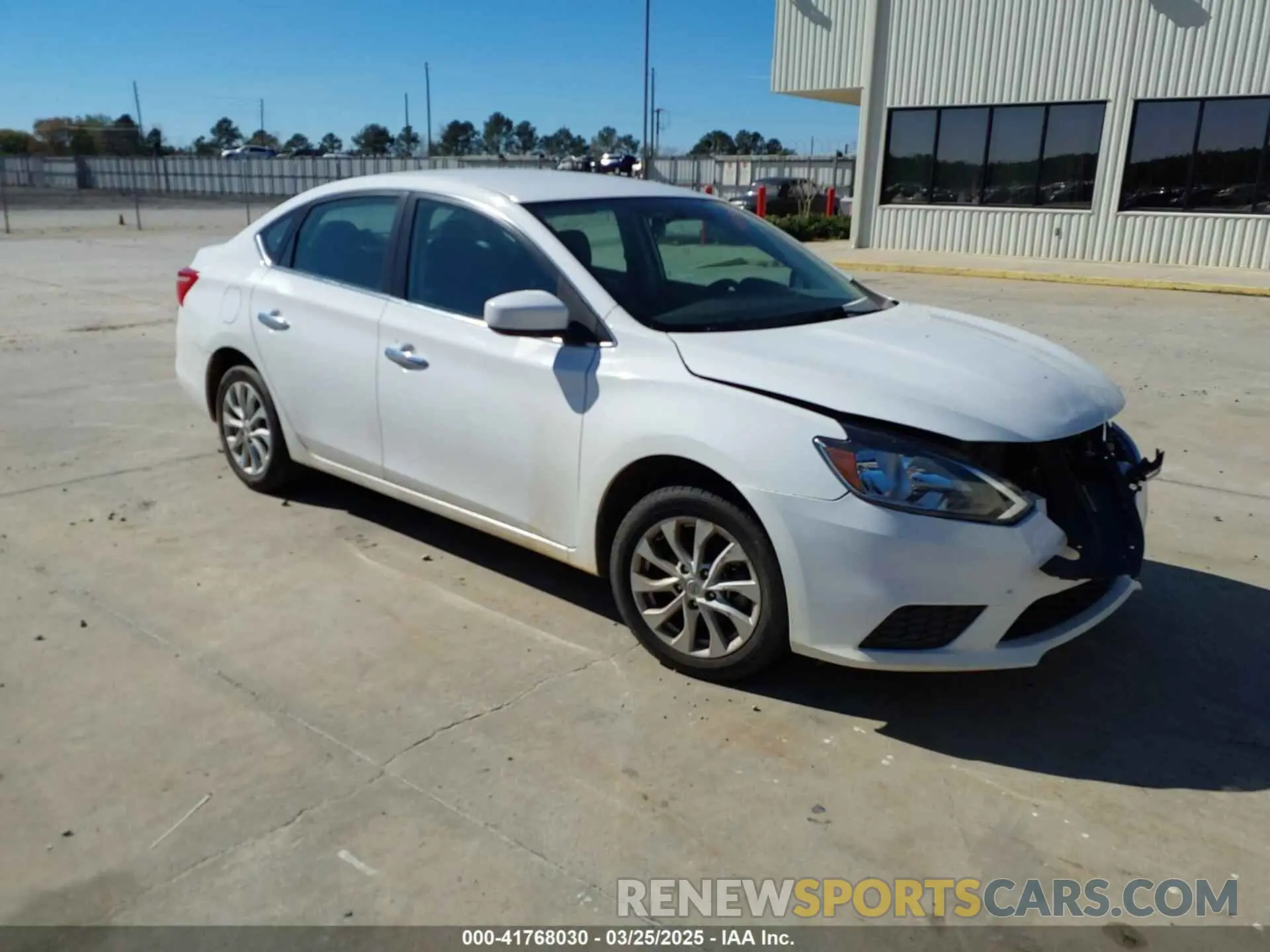 1 Photograph of a damaged car 3N1AB7AP7KY438285 NISSAN SENTRA 2019