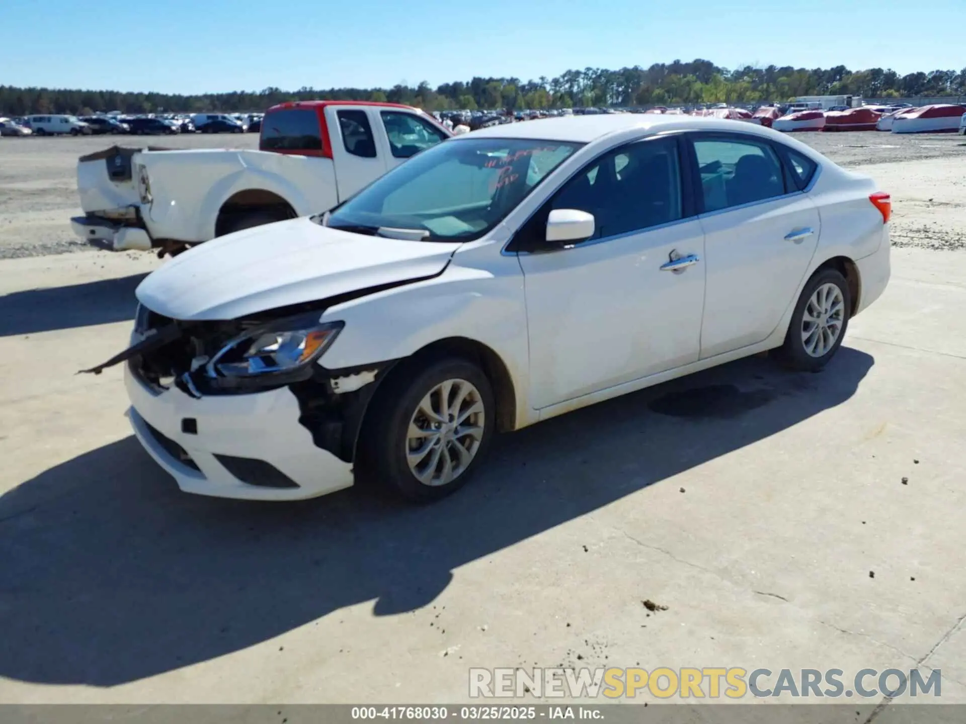 2 Photograph of a damaged car 3N1AB7AP7KY438285 NISSAN SENTRA 2019