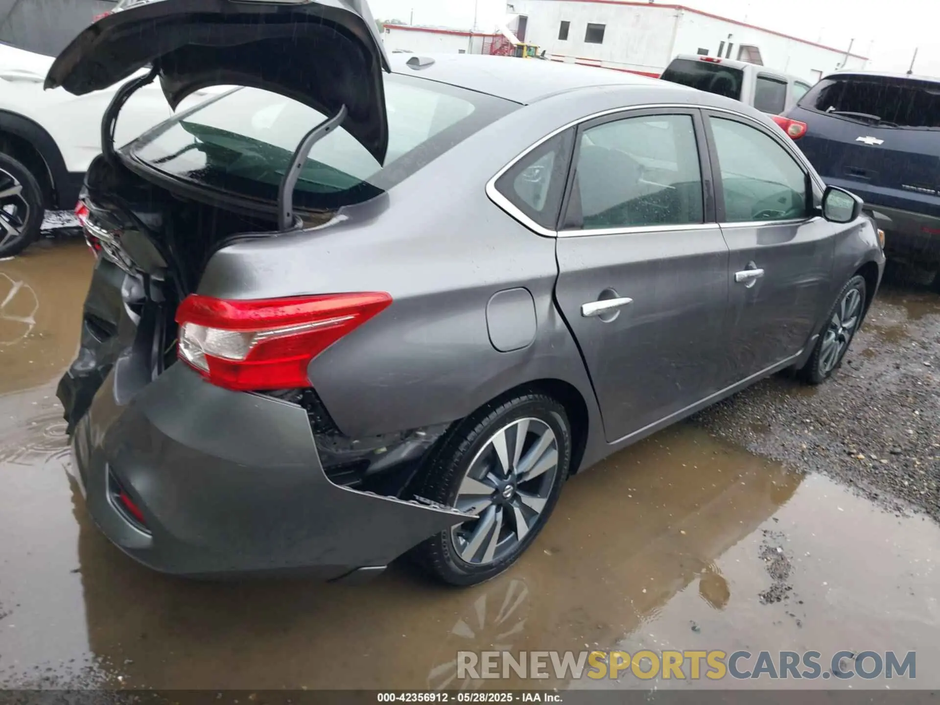 4 Photograph of a damaged car 3N1AB7AP7KY438724 NISSAN SENTRA 2019