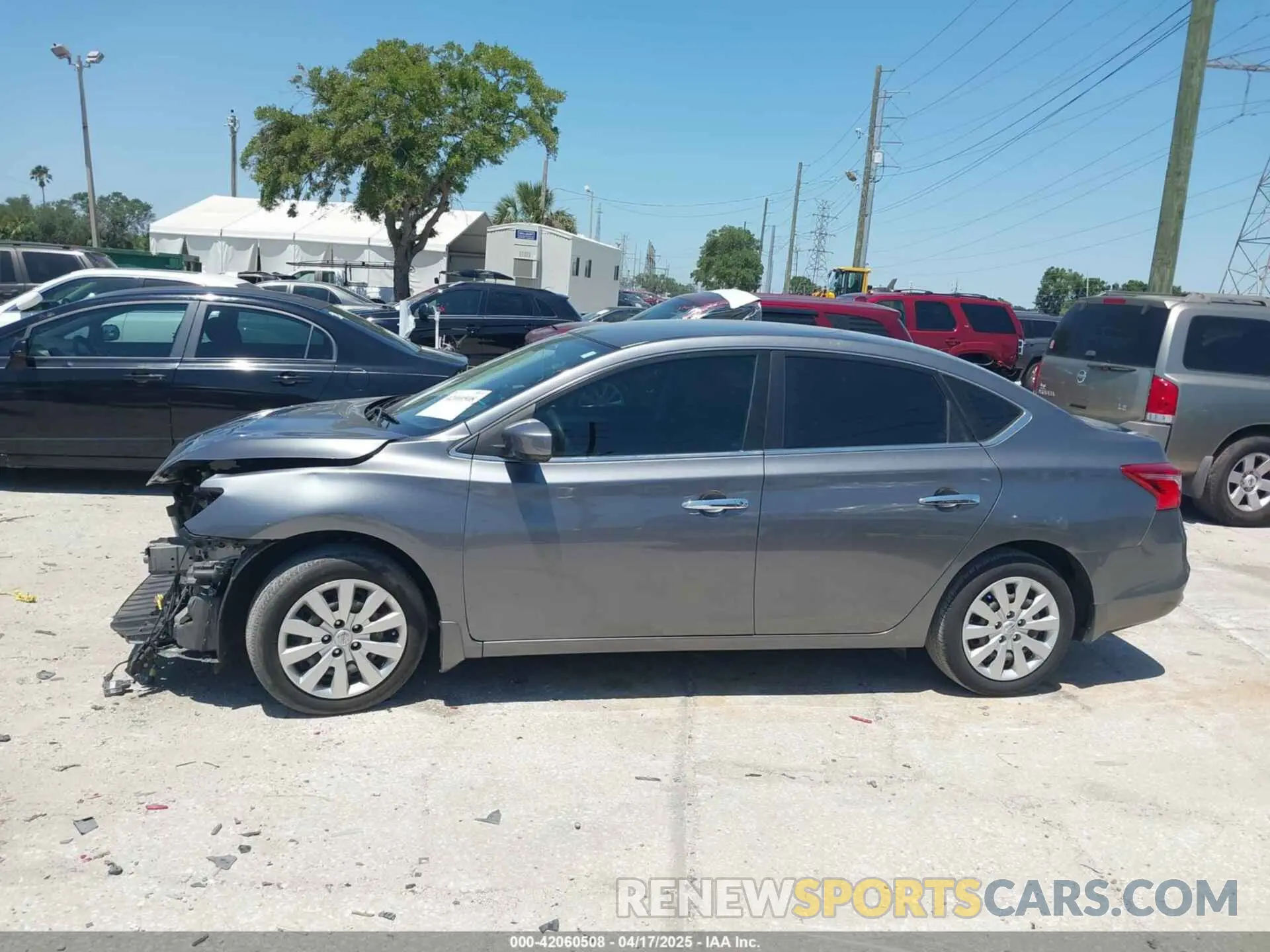14 Photograph of a damaged car 3N1AB7AP7KY441316 NISSAN SENTRA 2019