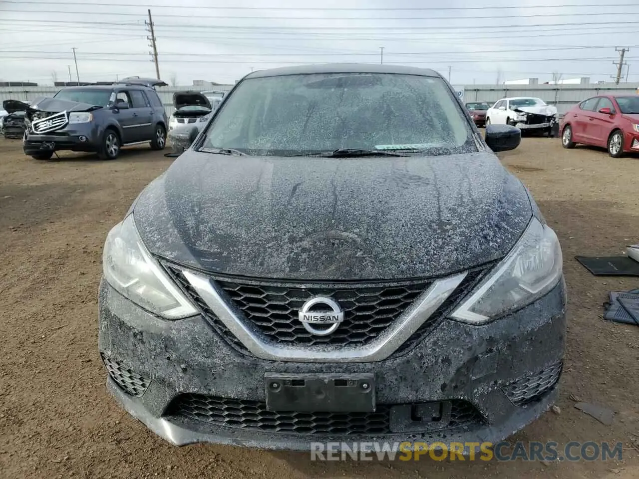 5 Photograph of a damaged car 3N1AB7AP7KY442773 NISSAN SENTRA 2019